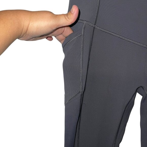 Lululemon All The Right Places Crop II 23" Size 10 Style W6AMYS Pocket Leggings - Picture 7 of 12